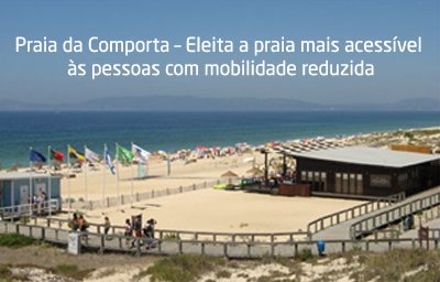 HASTEAR DA BANDEIRA “PRAIA ACESSÍVEL” – PRAIA DA COMPORTA -  1